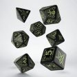 Call of Cthulhu: Dice Set Black GlowNDark (7) For Sale