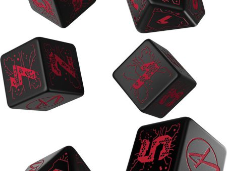 Cyberpunk RPG Red Essential Dice Set Fashion