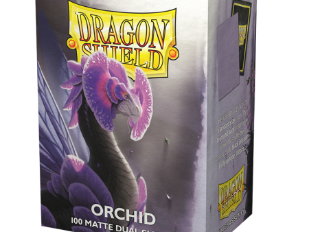 Dragon Shields: (100) Matte Dual Sleeves Orchid Hot on Sale