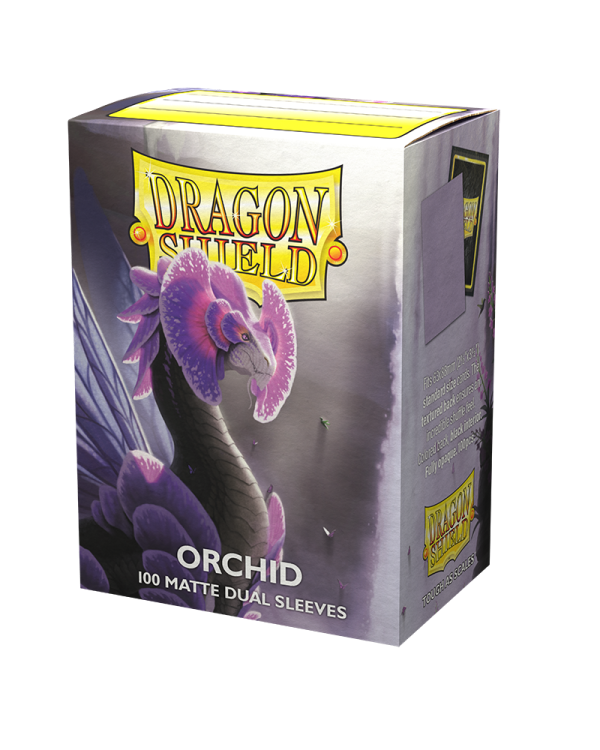 Dragon Shields: (100) Matte Dual Sleeves Orchid Hot on Sale