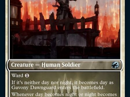 Gavony Dawnguard (Promo Pack) [Innistrad: Midnight Hunt Promos] Supply