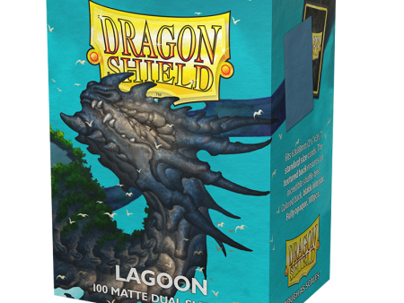 Dragon Shields: (100) Matte Dual Sleeves Lagoon on Sale