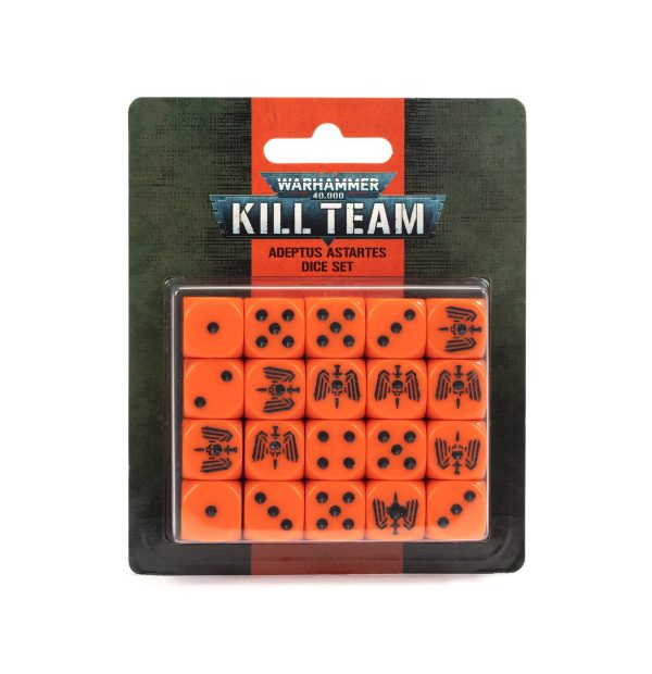 Warhammer 40,000 Kill Team: Adeptus Astartes Dice Set on Sale