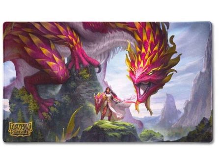 DRAGON SHIELD: PLAYMAT: PINK DIAMOND For Cheap