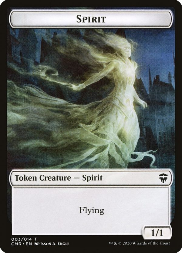 Spirit    Zombie Token [Commander Legends Tokens] Cheap