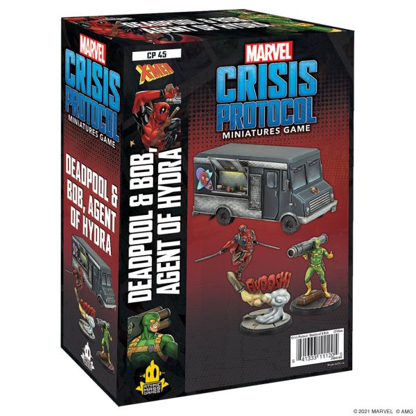 Marvel: Crisis Protocol - Deadpool and Bob, Agent of Hydra For Sale