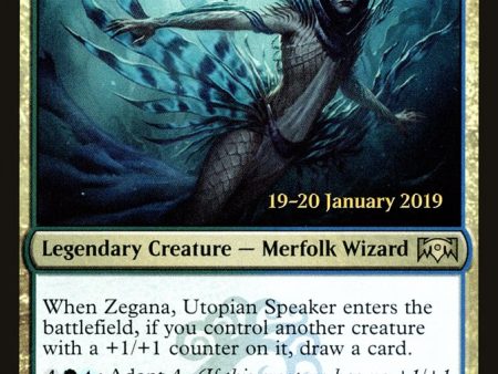 Zegana, Utopian Speaker [Ravnica Allegiance Prerelease Promos] Sale