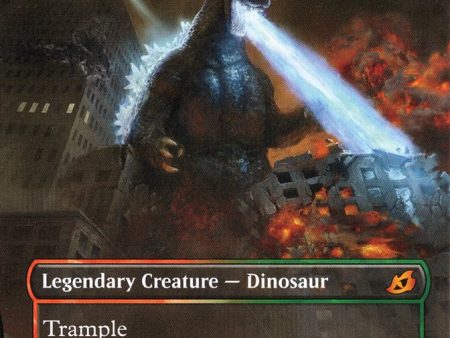 Zilortha, Strength Incarnate - Godzilla, King of the Monsters (Buy-A-Box) [Ikoria: Lair of Behemoths Promos] Online Sale