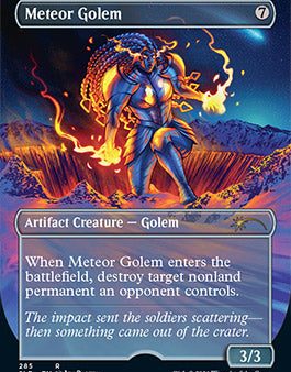 Meteor Golem (Borderless) [Secret Lair Drop Series] Supply