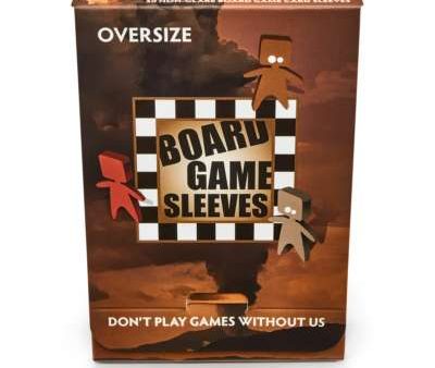 No Glare Oversize Board Game Sleeves (82x124mm) (50) Sale