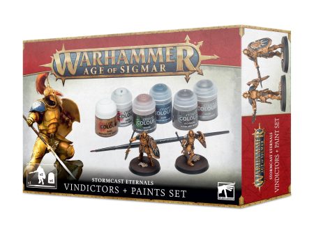 Stormcast Eternals Vindicators + Paint Set For Cheap