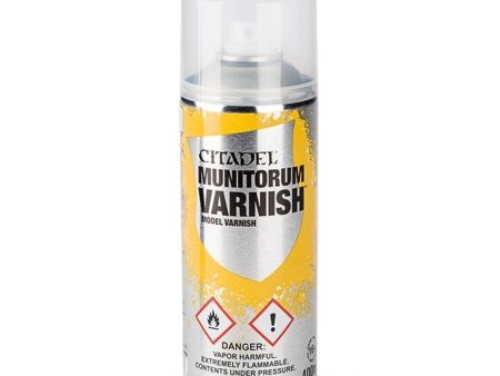 Munitorum Varnish Spray Online