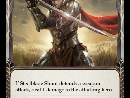 Steelblade Shunt (Red) [TEA011-R] 1st Edition Normal For Cheap