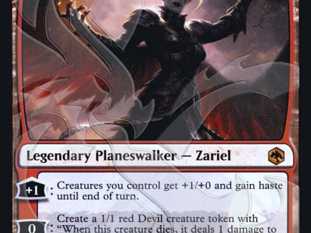 Zariel, Archduke of Avernus (Ampersand Promo) [Dungeons & Dragons: Adventures in the Forgotten Realms Promos] Supply