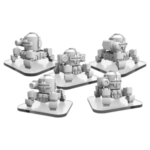 Monsterpocalypse: Zerkalo Bloc WW-82s and Propo Walker Unit Online Hot Sale