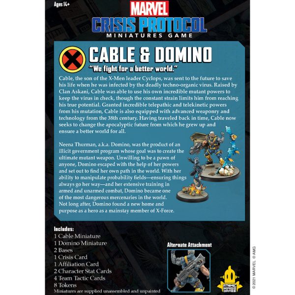 Marvel: Crisis Protocol: Domino and Cable Sale