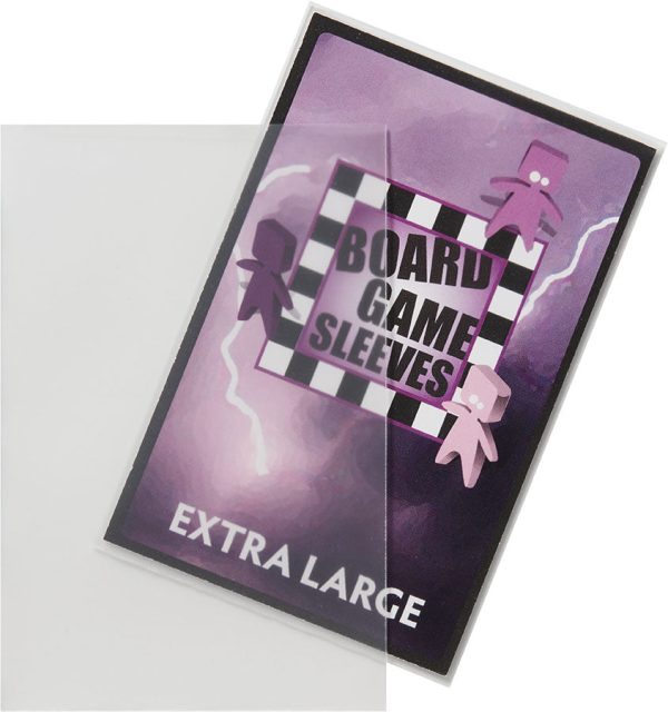 No Glare Extra Large Board Game Sleeves (65x100) (50) For Discount