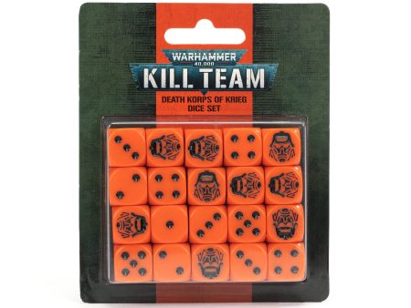 Warhammer 40,000 Kill Team: Death Korps of Krieg Dice Set on Sale