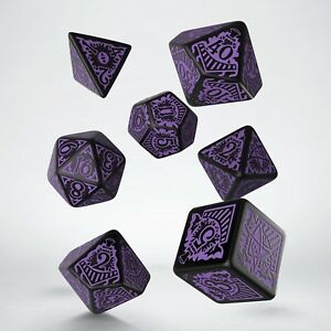 Call of Cthulhu: Dice Set Horror on the Orient Express Black Purple (7) Online now