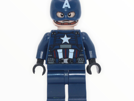 Captain America (dark blue suit, black hands, helmet, 2020) For Discount