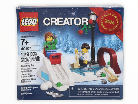 Retired Set 40107 LEGO Winter Skating Scene Discount