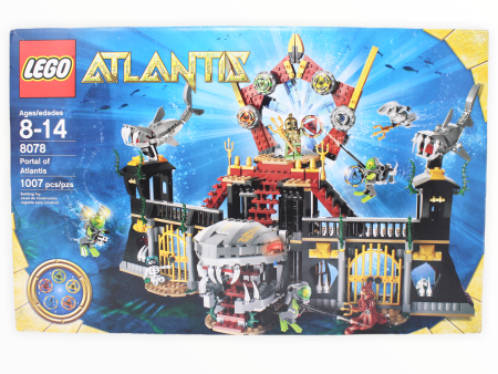 Certified Used Set 8078 Atlantis Portal of Atlantis For Cheap