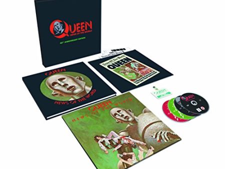 QUEEN - NEWS OF THE WORLD (40TH ANNIVERSARY SUPER DELUXE EDITION - 3CD + DVD + 12  VINYL) Discount